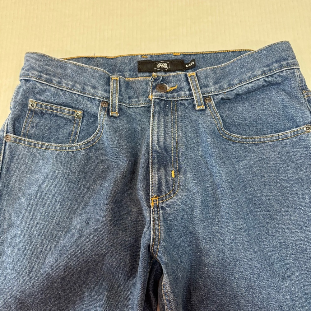 Classic Men’s Blue Denim Jeans